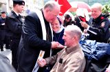 2011 Lourdes Pilgrimage - Archbishop Dolan with Malades (204/267)
